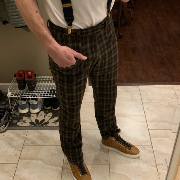 Martin Box Checked Casual Dress Pants - Picture 8 of 11